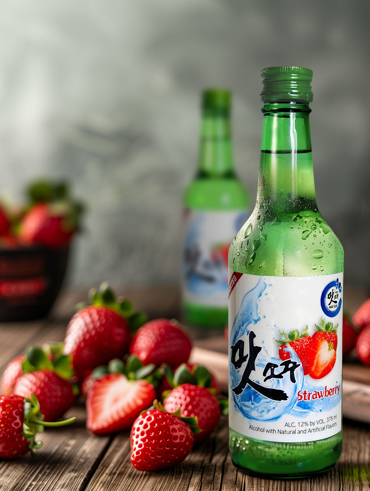 Maat Soju Strawberry Flavor