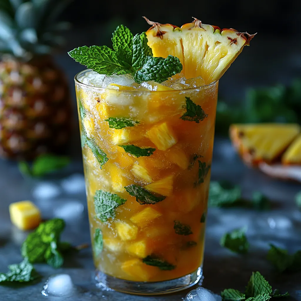 pineapple mojito